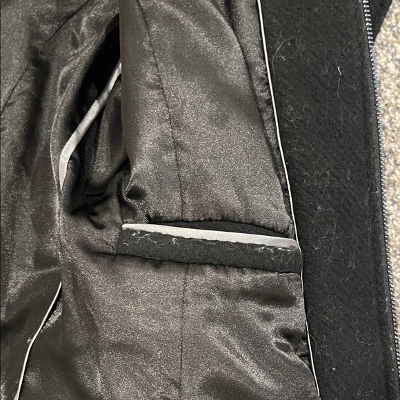 Calvin Klein Black Trench Coat - Picture 4 of 7